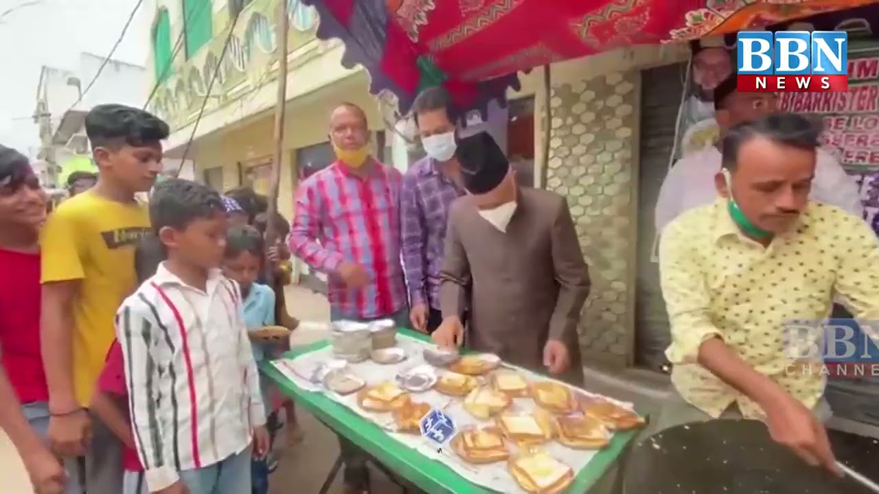 MIM MLA Syed Ahmed Pasha Qadri Distributes Breakfast | BBN NEWS