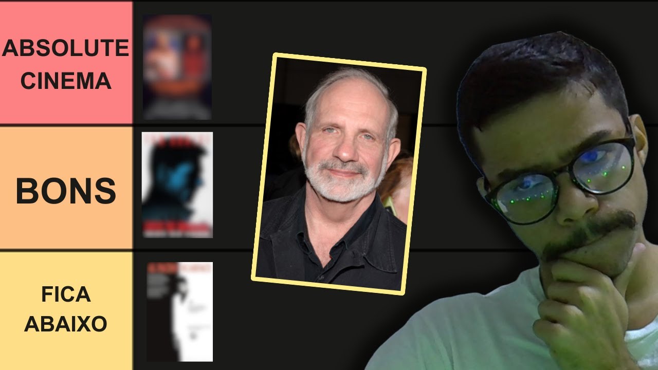 TIER LIST BRIAN DE PALMA | RANKING DA FILMOGRAFIA