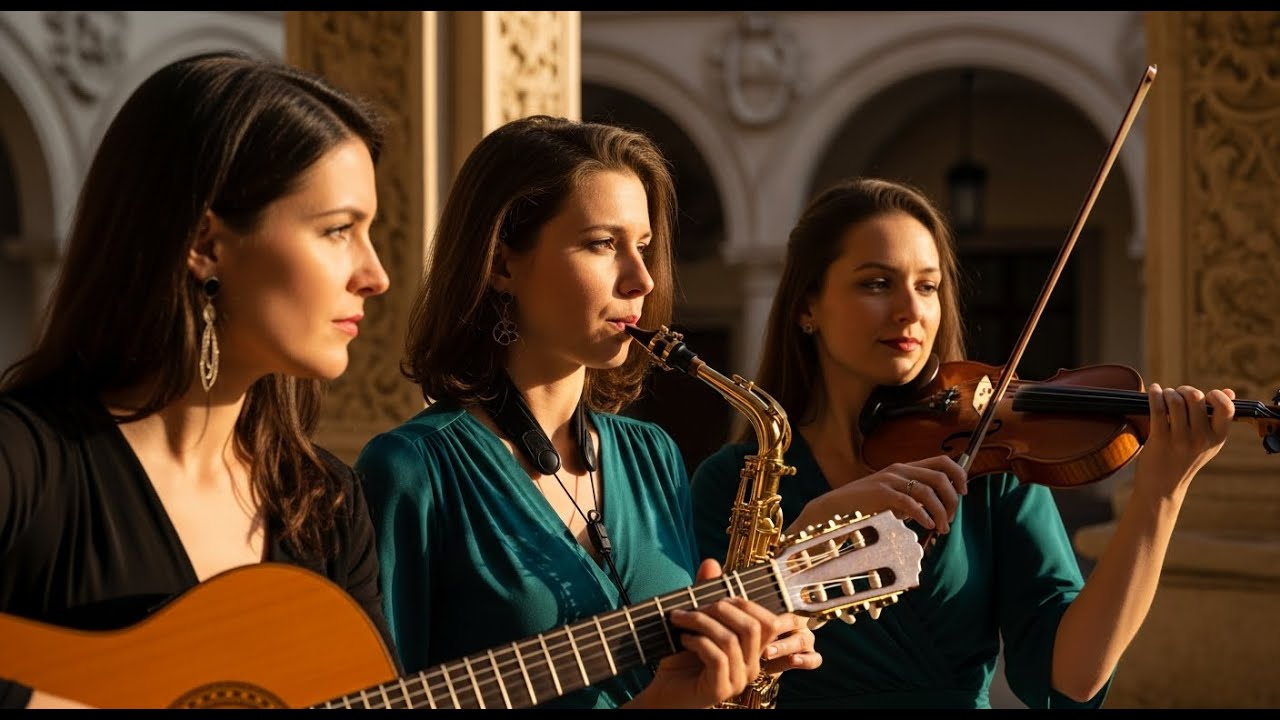 Musical Escape – Feel the Calm with Flamenco, Saxophone & Violin