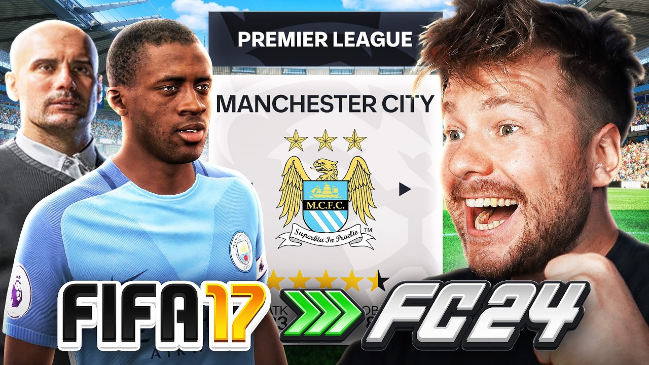PRZEBUDOWAŁEM MANCHESTER CITY GUARDIOLI w KAŻDEJ FIFIE!