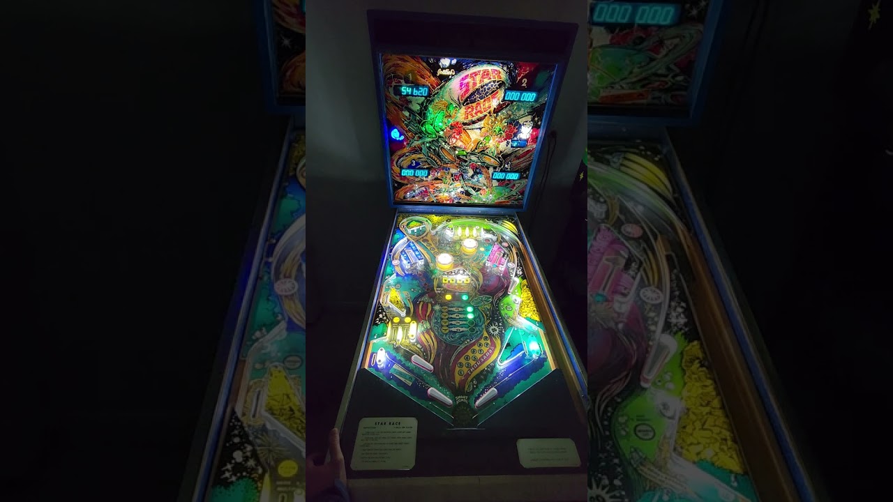 Let's Play Gottlieb Star Race System 80 Pinball Machine.
