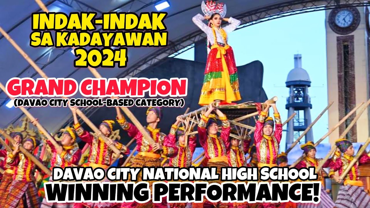 DAVAO CITY NATIONAL HIGH SCHOOL WINNING PERFORMANCE!