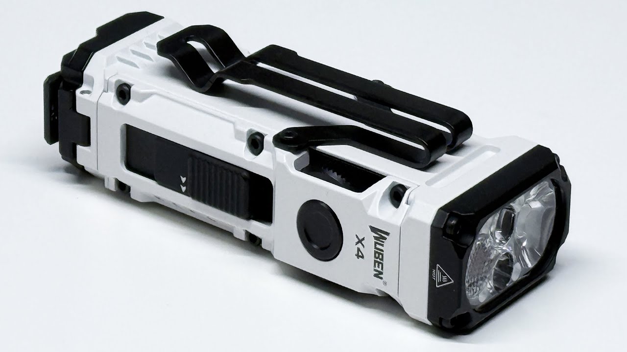 Wuben X4 Compact Multi Function Flashlight Unboxing and Test