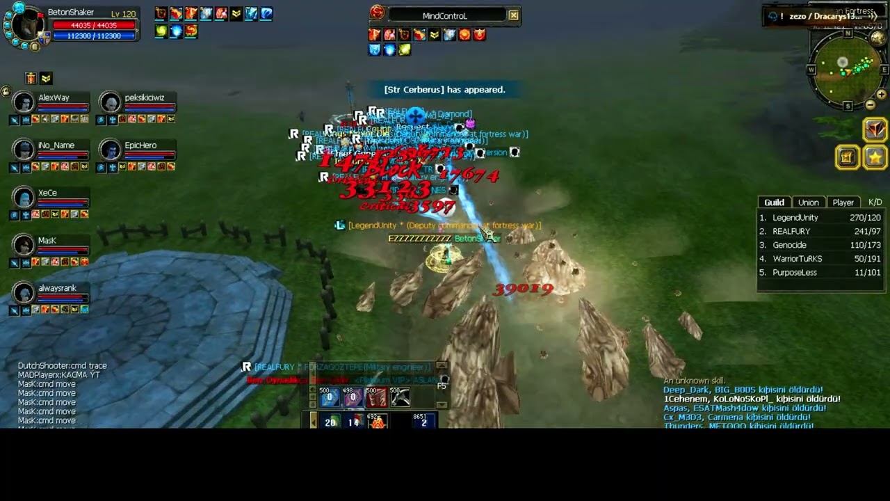 LegendUnity | Ex Online Hotan Fortress war - Who can versus us ?