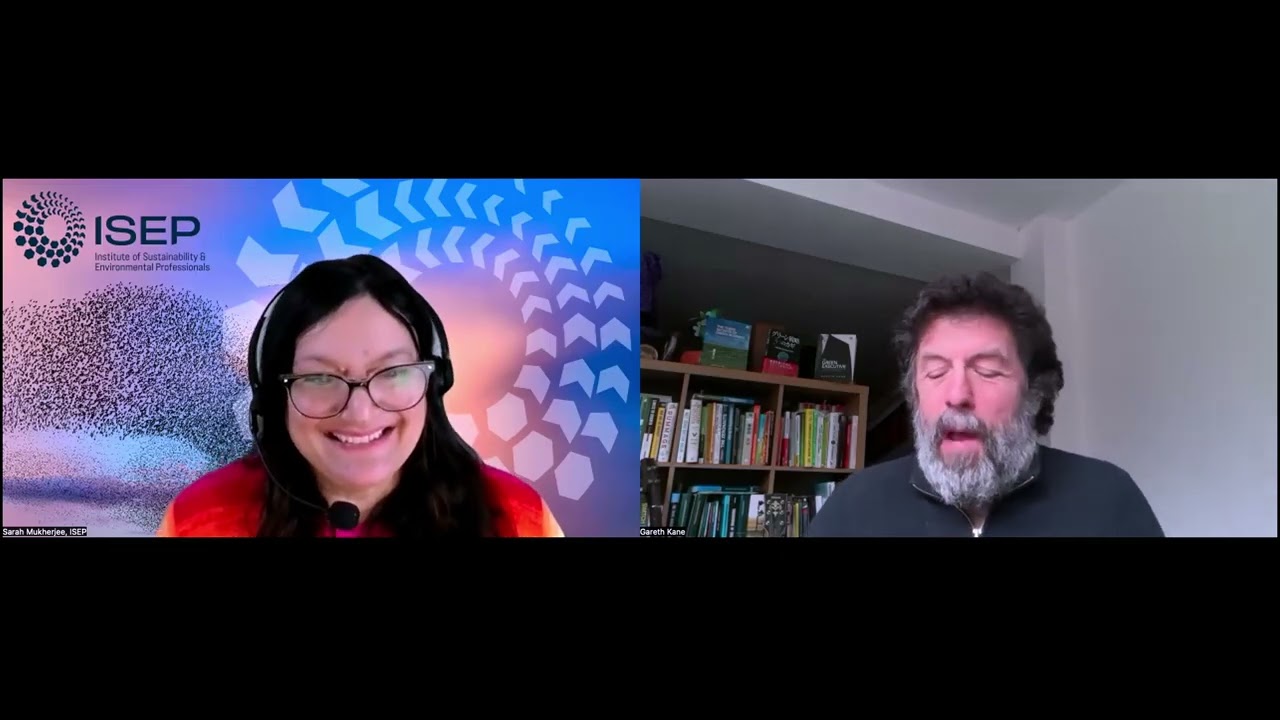 The State of the Sustainability Profession with Sarah Mukherjee, CEO of ISEP