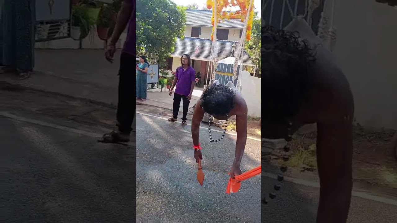 മിയ കുട്ടിക്ക് കാവടി എടുക്കണം ശൂലം കുത്തും കണ്ടു  തലക്കുളം പാറയിൽ ശ്രീ സുബ്രഹ്മണ്യസ്വാമി ക്ഷേത്രം 