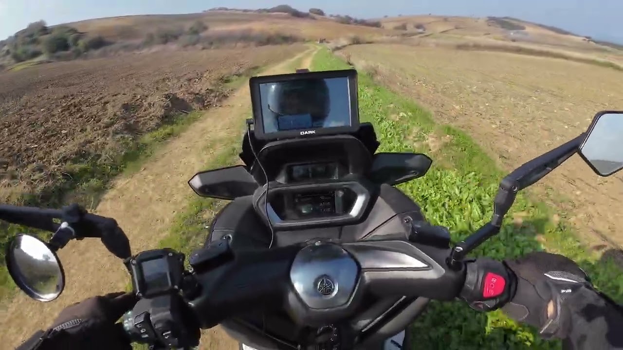 Yamaha techmax 250 ile yollarda - ocaklı köyü sahili