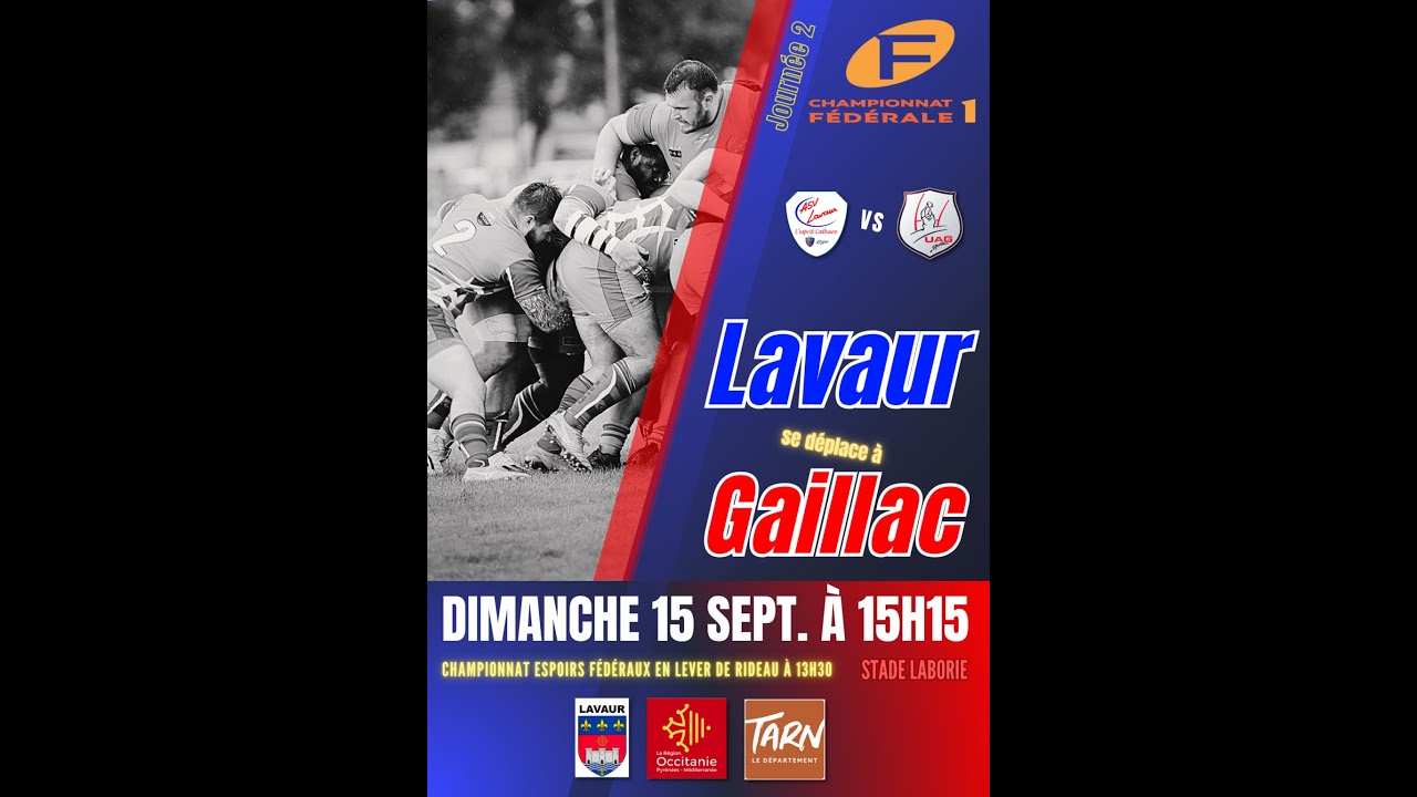 Lavaur Gaillac Fédéral 1