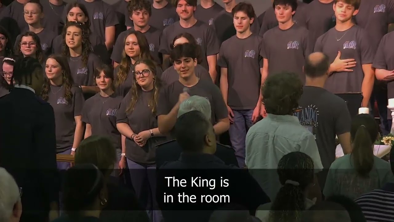 “The King Is In The Room” – Whitesburg Baptist Church Youth Choir – Orlando Citadel Corps 3/15/2026