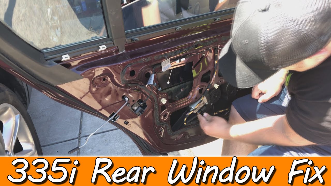 BMW 335i e90 Rear Window Mechanism Replacement