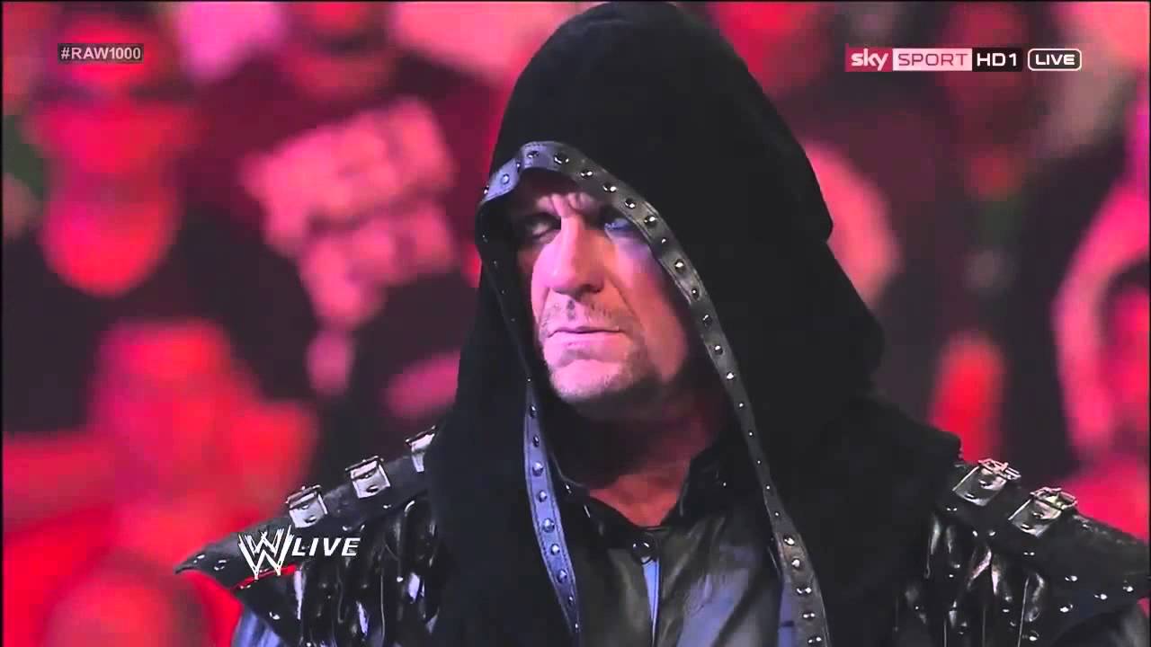 The Undertaker Returns on WWE Raw 1000 And Helps Kane
