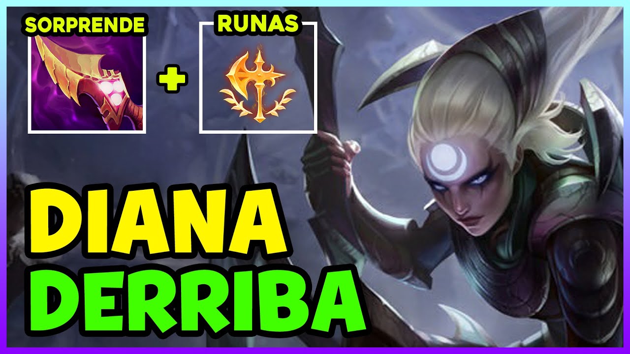 🔥 *REMADA HISTORICA* COMO JUGAR DIANA JUNGLA S15 GU&Iacute;A ESPA&Ntilde;OL | TEMPORADA 15 LOL 2025