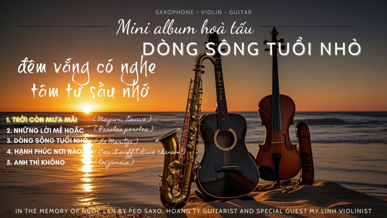 Trời còn mưa mãi [Saxophone - Guitar]