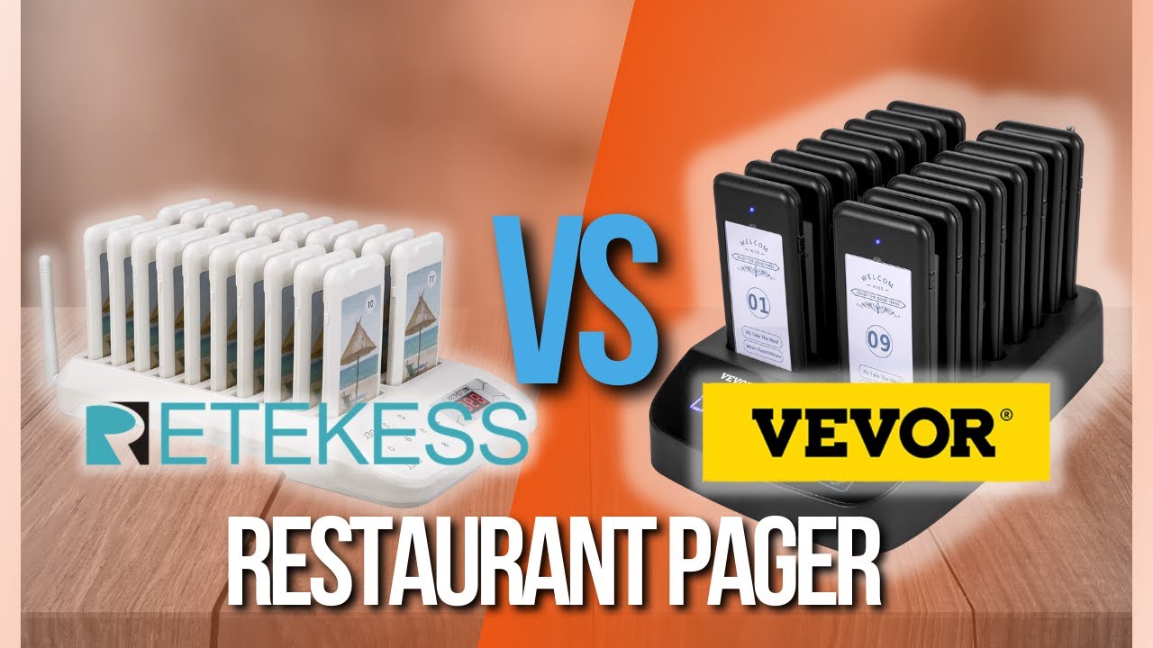 🙌 Retekess TD172 VS VEVOR F101 | Best Restaurant Pagers