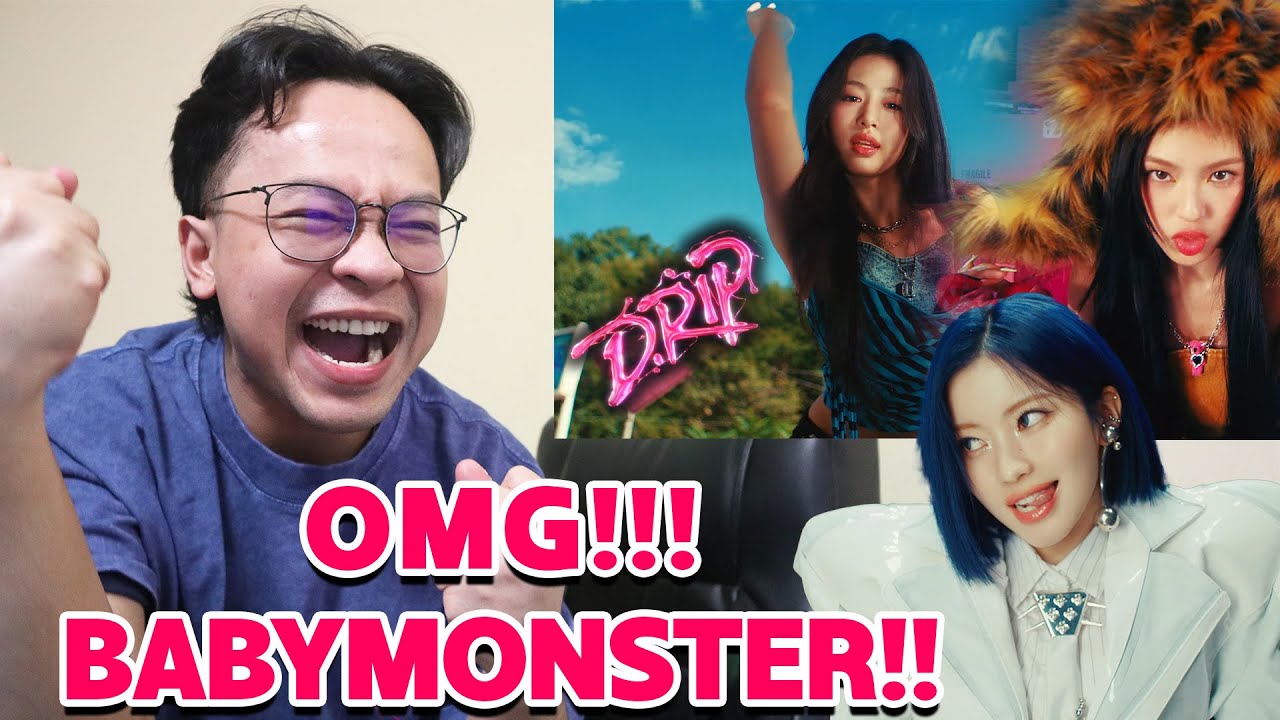 BABYMONSTER - 'DRIP' M/V REACTION!!