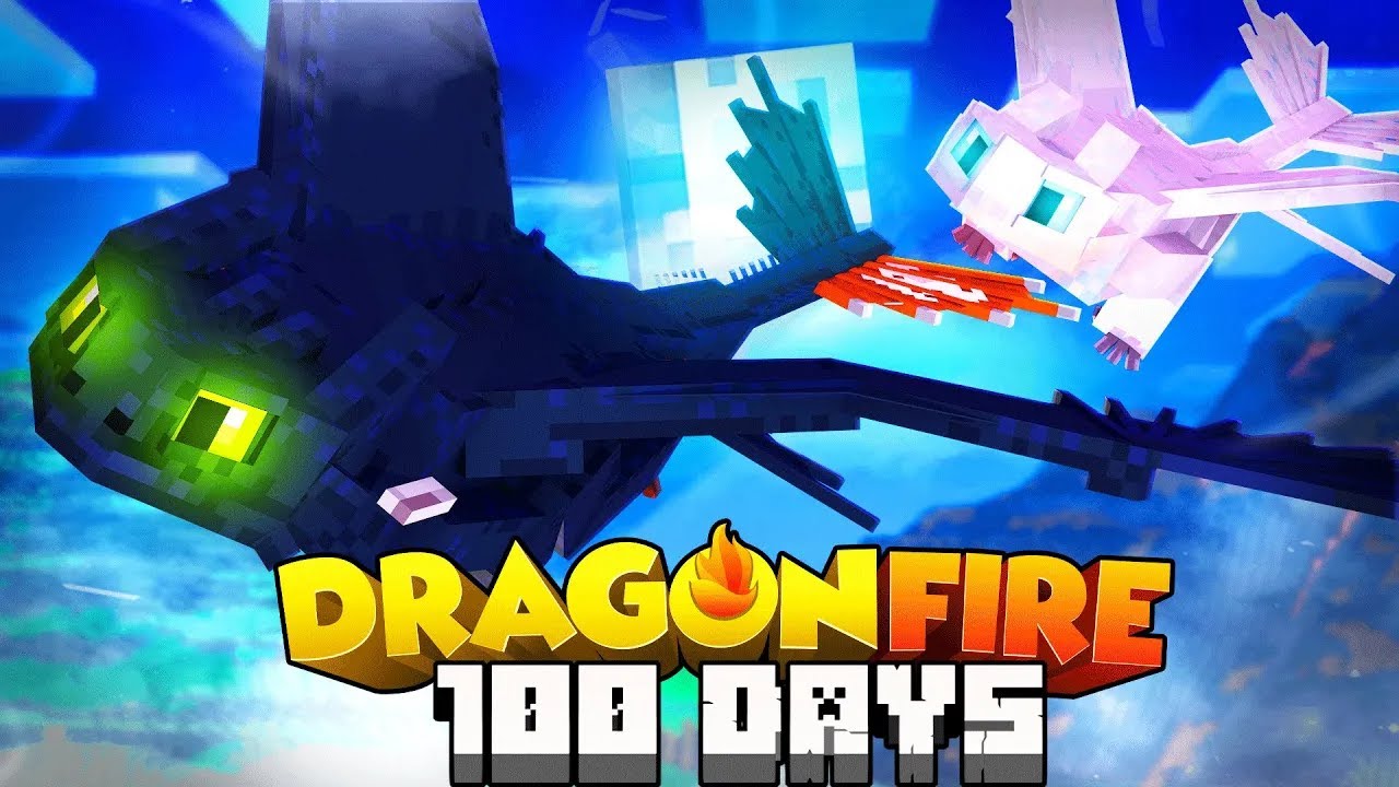I Survived 100 Days in HOW TO TRAIN YOUR DRAGON in MINECRAFT... Here's What Happened!