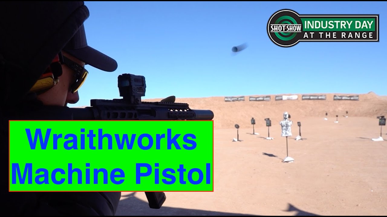 Unleashing the WRAITHWORKS WARSCORP9: The Ultimate 9mm Machine Pistol in Action!