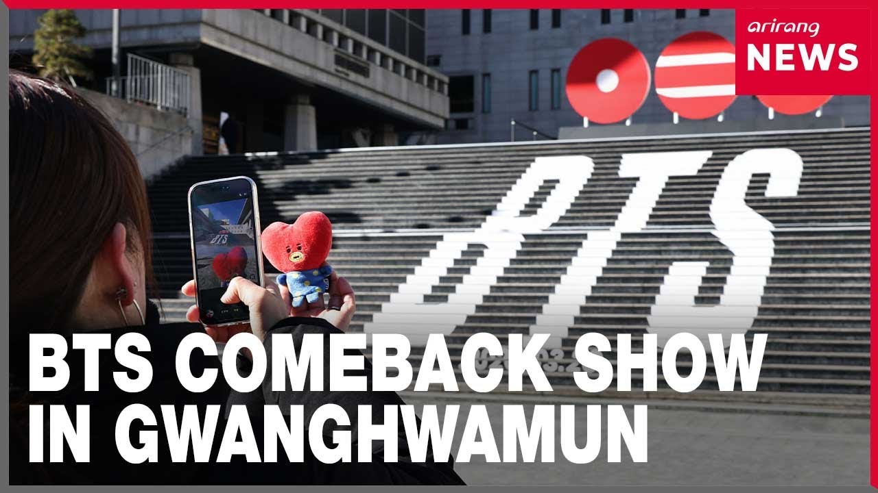 BTS Gwanghwamun Square comeback show to be streamed live on Netflix