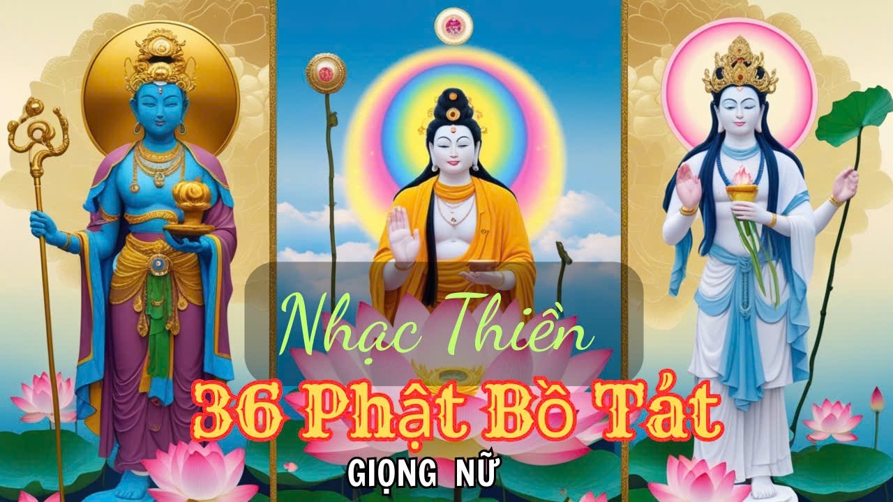Niệm Hồng Danh 36 Vị Phật Bồ Tát Kinh Địa Tạng | Giọng Nữ Dịu Dàng | Nghe Để An Lạc, Giải Thoát