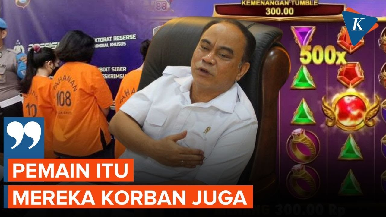 Menkominfo Tegaskan Pemain Judi Online Tidak Akan Langsung Dipidana