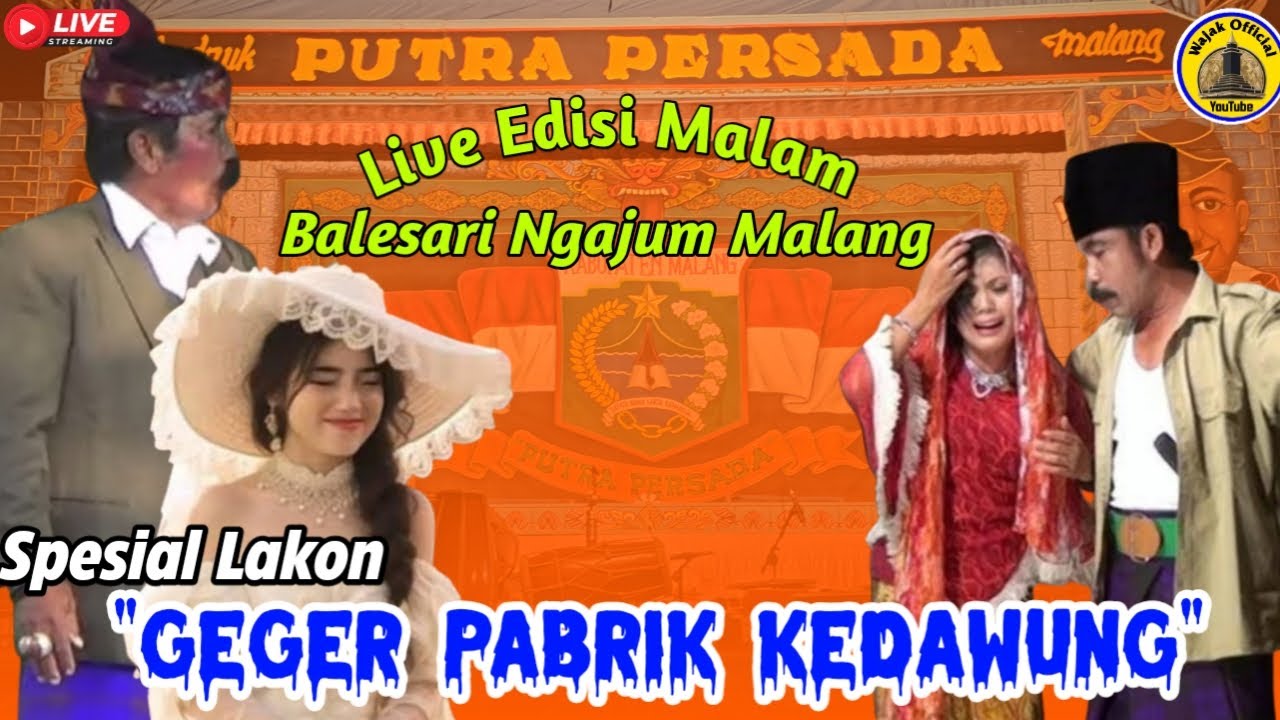 🔴Live Ludruk Putra Persada 