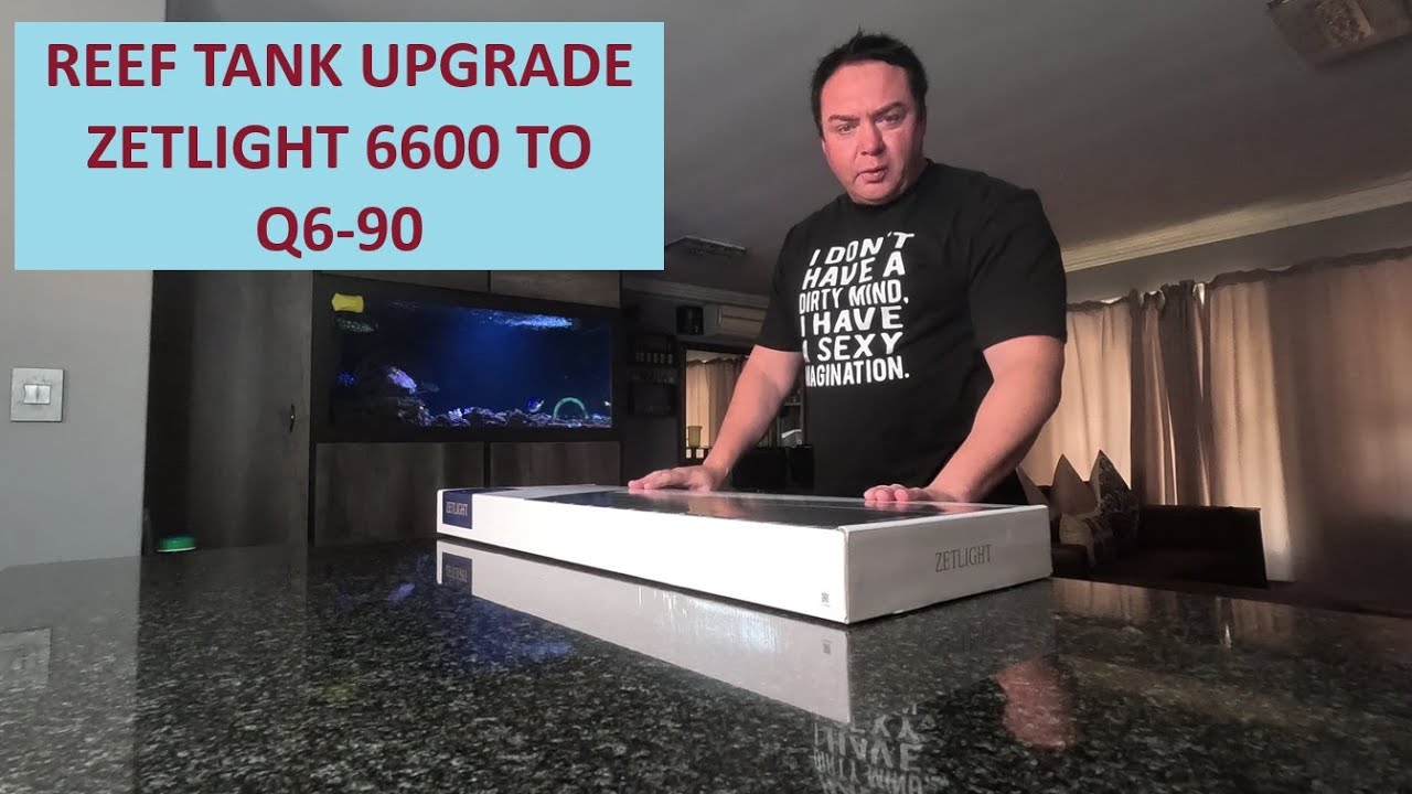 Обновляю освещение для рифового аквариума! Zetlight 6600 на Q6-90 LED