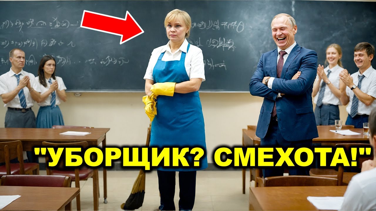 Учитель пошутил, сказав уборщице решить калькуляс — не знал, что она гений математики!