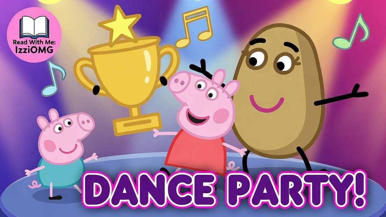 PEPPA PIG: Peppa Goes Dancing | Animated Read Aloud (Super Fantastic Dance Competition!)