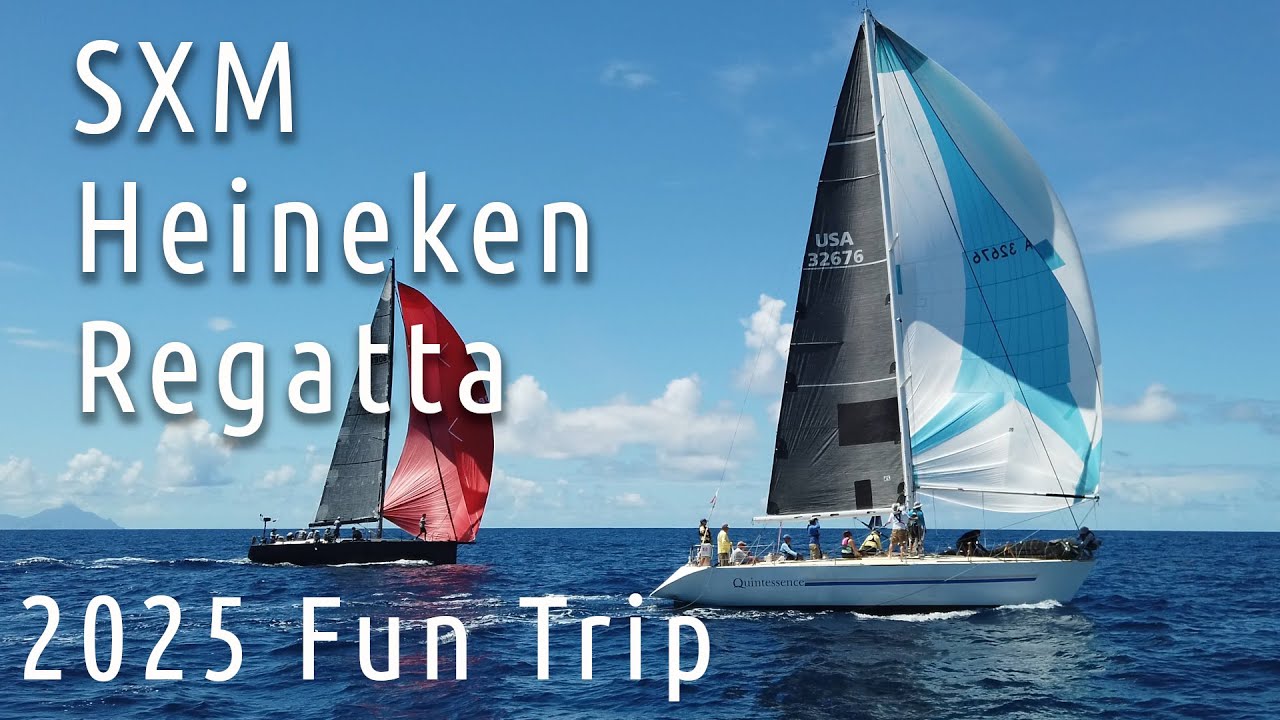45th SXM Heineken Regatta 2025 Catamaran Fun Trip