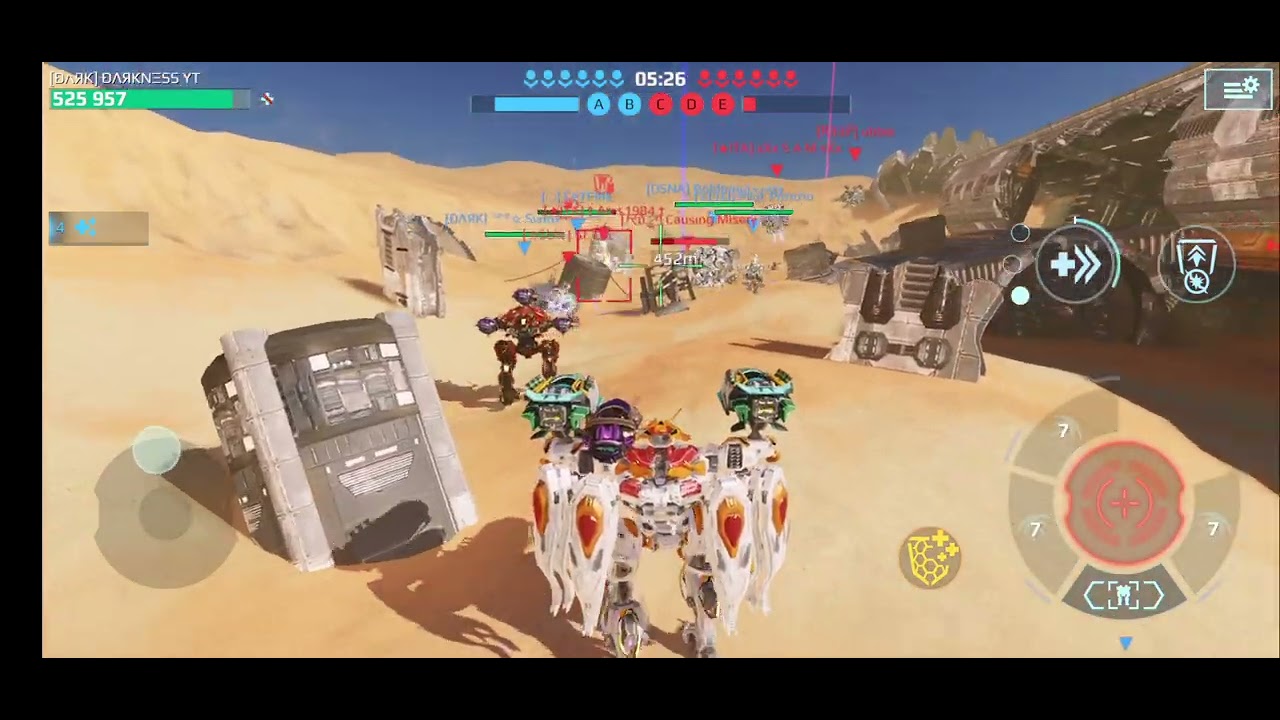 Kill 3 Rook lvl 150 in 1min30 😅 [war robot]