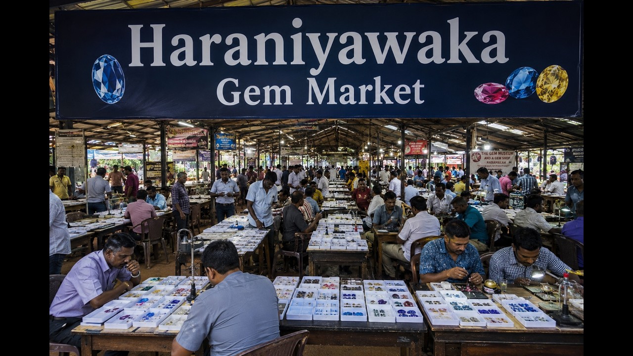 🎥 Inside Sri Lanka's Hidden Gem Market 💎 | Haraniyawaka Gem Trading Vlog 🇱🇰