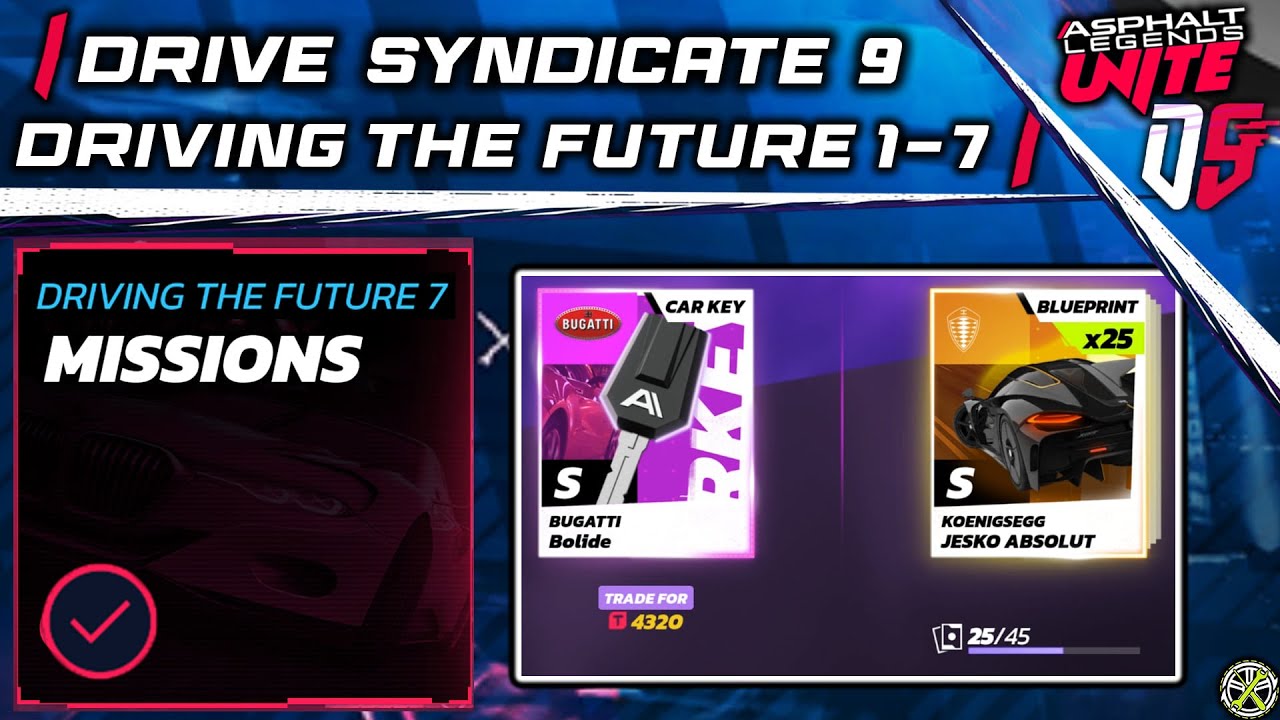 Asphalt Unite | Drive Syndicate 9 - Driving the Future 1-7
