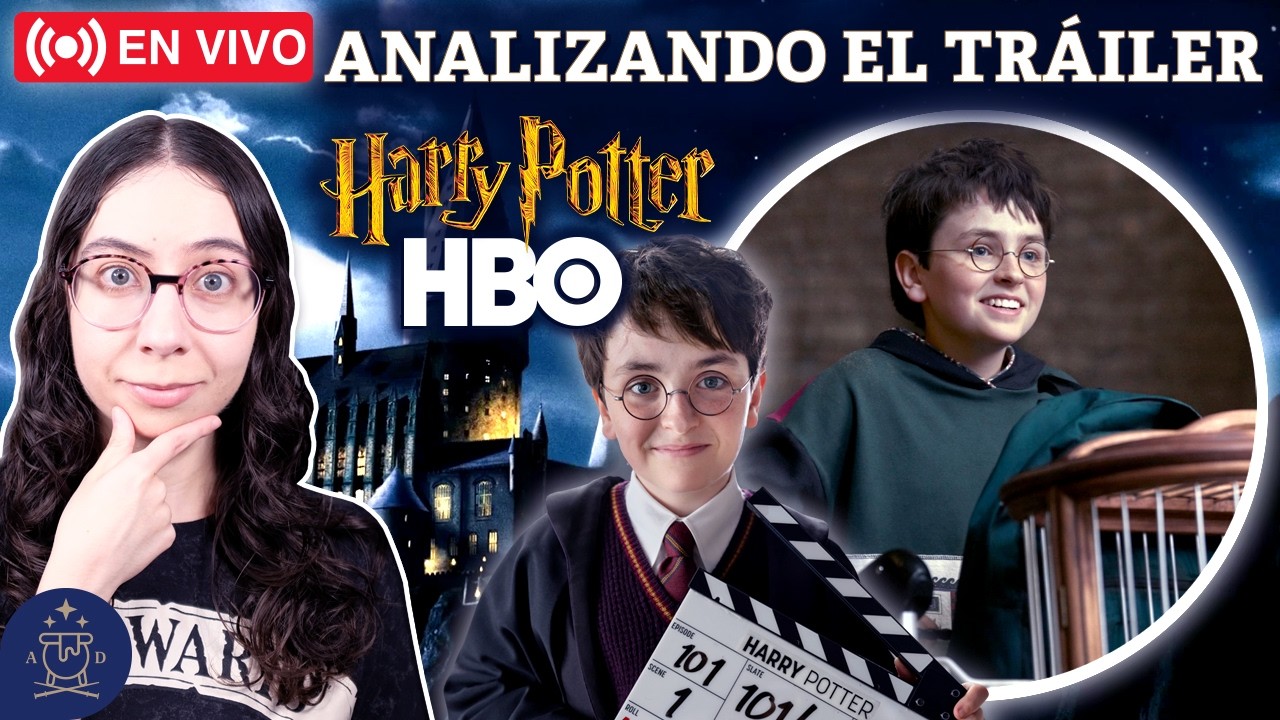 ANALIZAMOS el PRIMER TR&Aacute;ILER de Harry Potter (HBO) + FOTOS y CHISMECITO EN VIVO 👀⚡