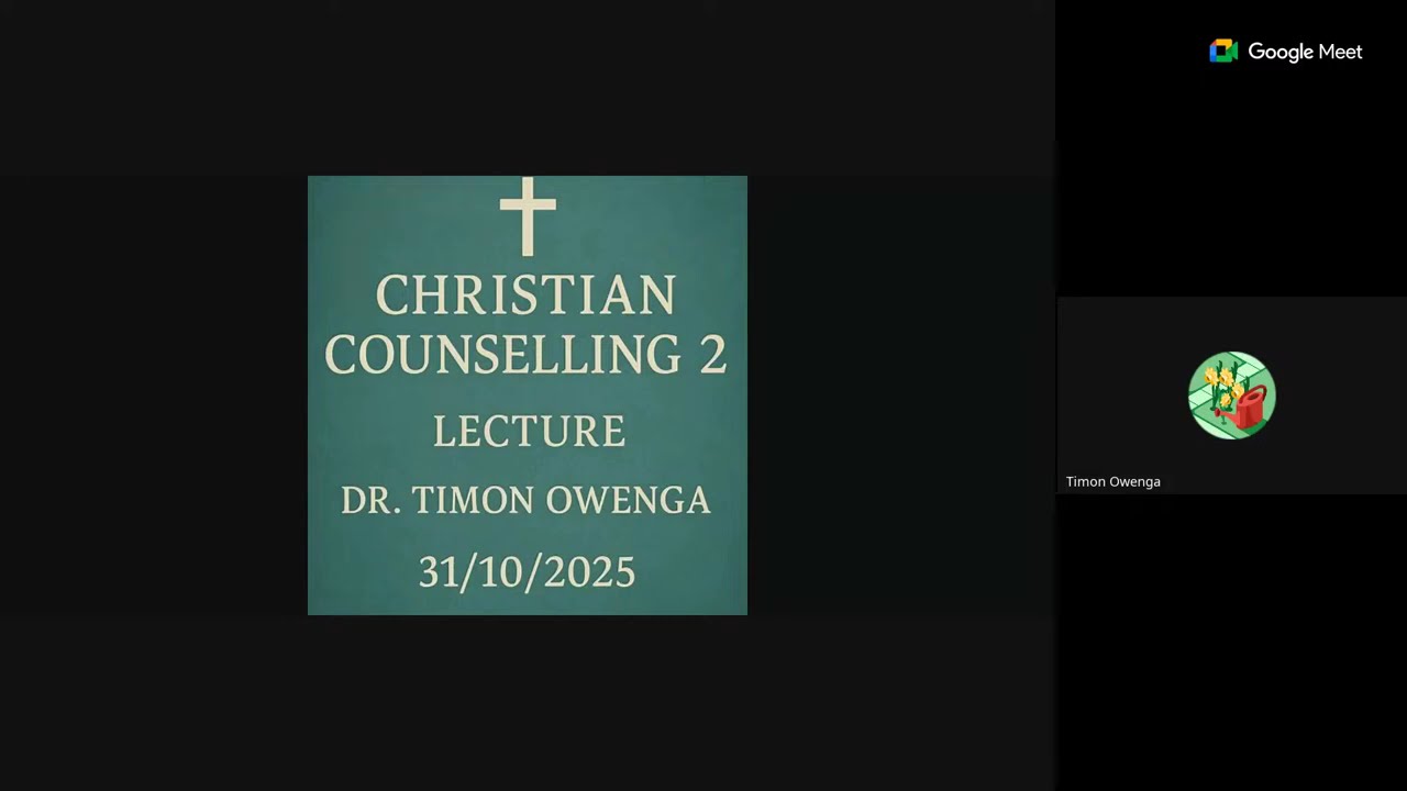 CHRISTIAN COUNSELLING 2