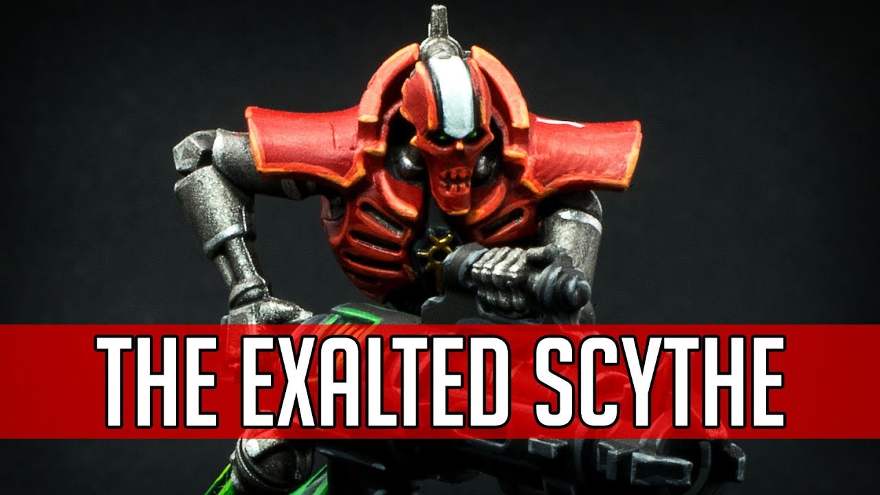 How to paint Kill Team Necron Immortal of the Exalted Scythe