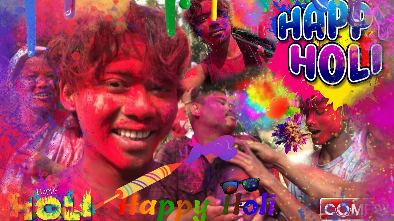 তলৰ ফালে সোমিয়া 🤣|| Happy Holi || আপোনালোকে চিনাকি কৰাই দিব নেকি মানে মোখ খন ভালেকে চিনি পোৱানাই 