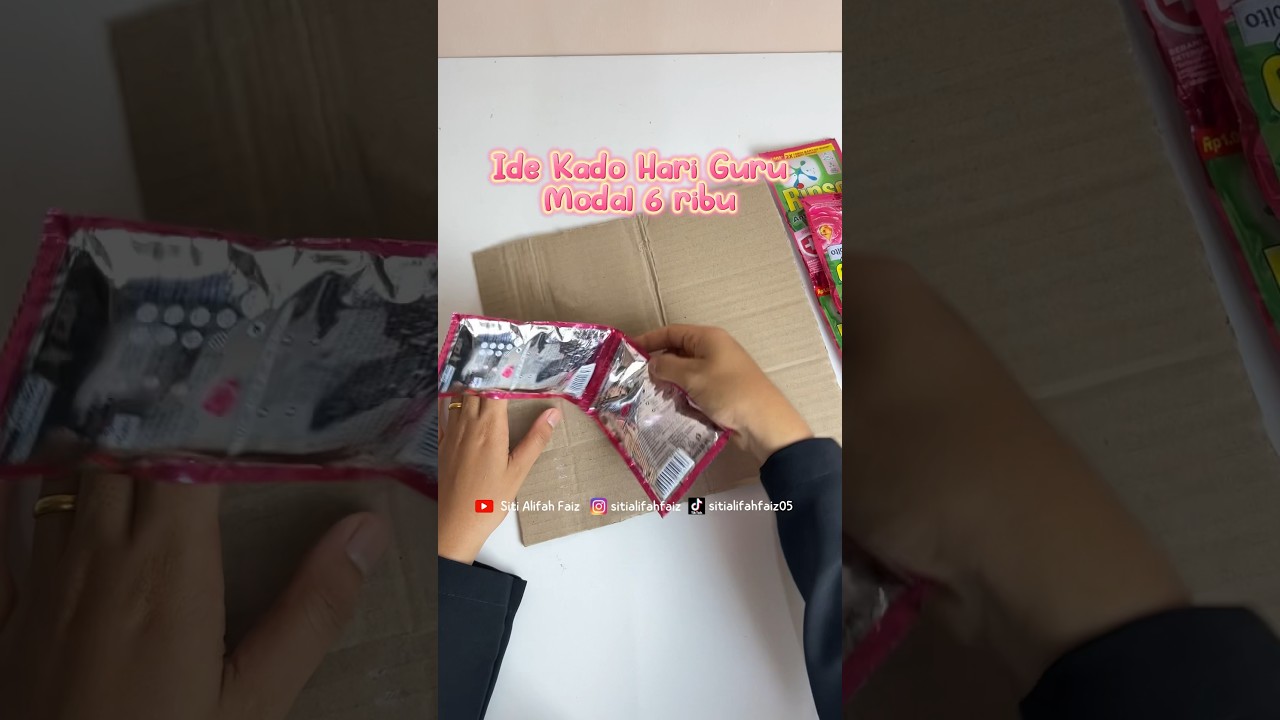 Ide Kado Hari Guru yang Simple dan Bermanfaat #idekado #hariguru