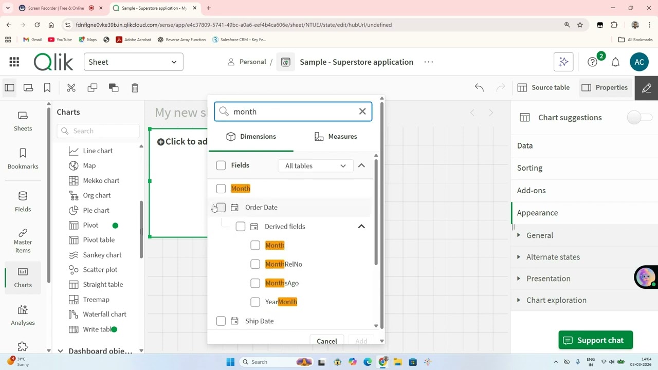20. Match () Function | Qlik Sense Bangla Tutorial