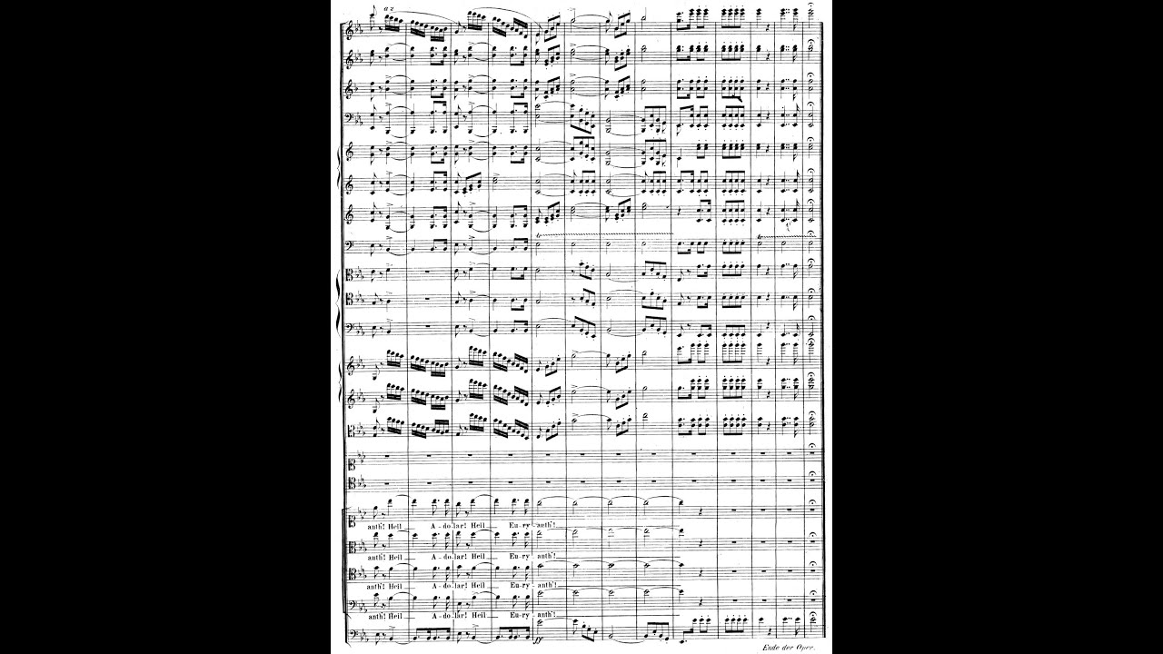 EURYANTHE by Carl Maria von Weber {Full Opera, Audio + Score}