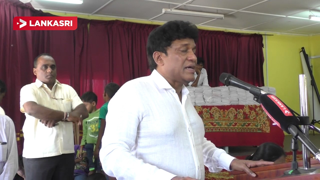 Mano Ganesan Speech About Lasantha's Murder