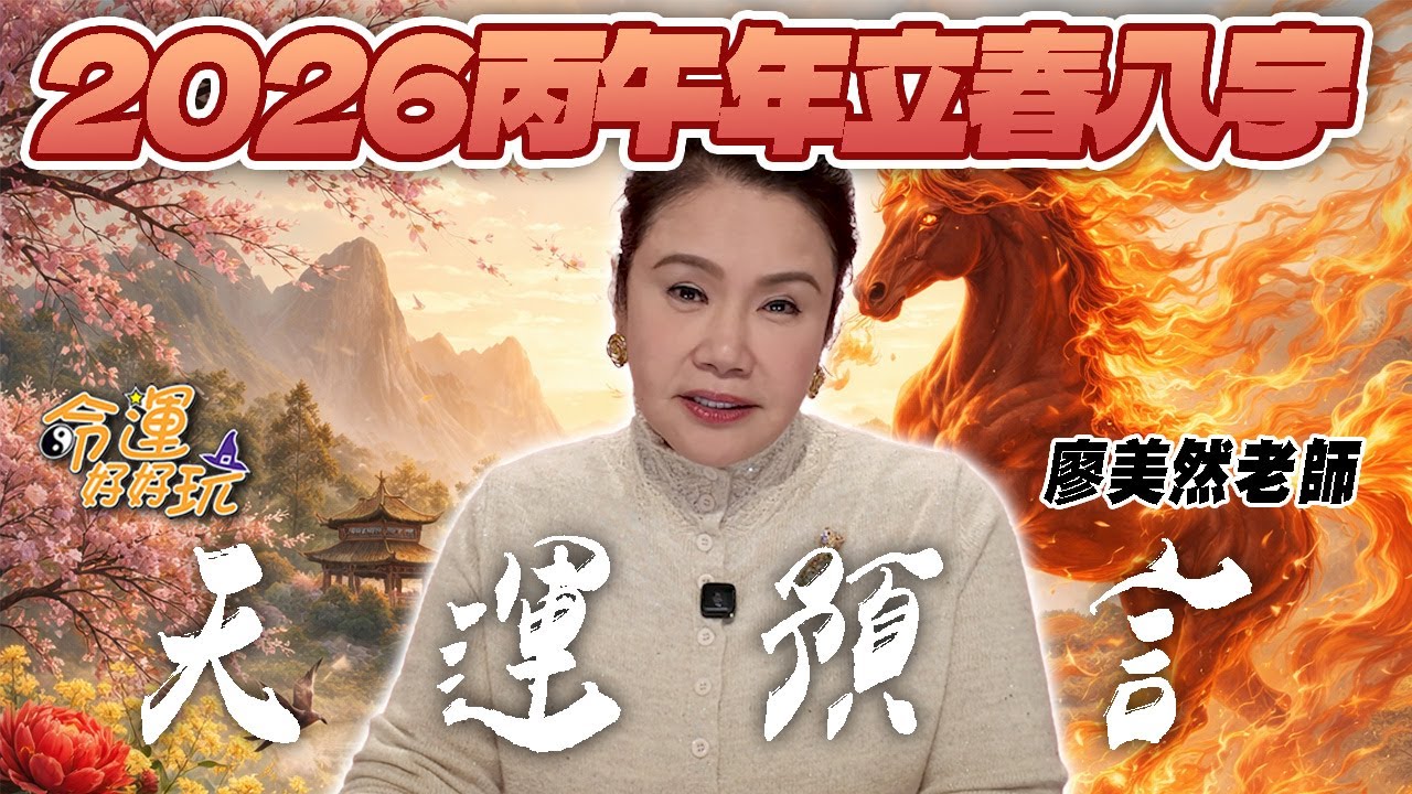 動盪大災年來臨！2026開年天運混沌不安！委內瑞拉總統遭逮只是序曲？艾菲爾推運驚爆大事不妙！