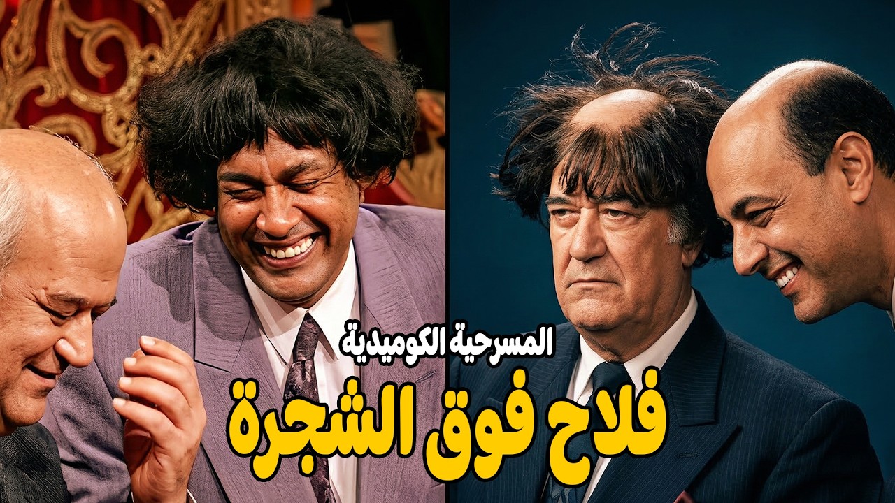 المسرحية الكوميدية 🤣 فلاح فوق الشجرة - قنبلة ضحك أحمد بدير وحسن حسني💥🔥🤣 #كوميدي#مسرح #مسرحيات