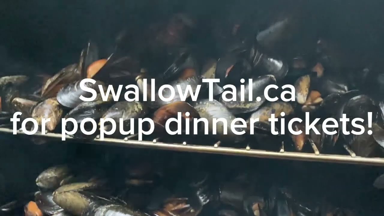 How to smoke mussels with Chef Robin Kort