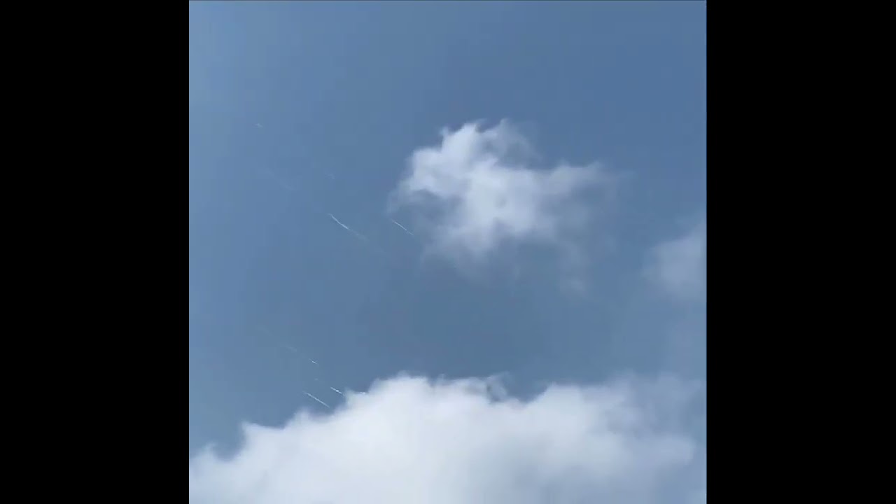 🚨🇮🇷 🇮🇱 BREAKING: IRANIAN MISSILES INTERCEPTED OVER RAMALLAH