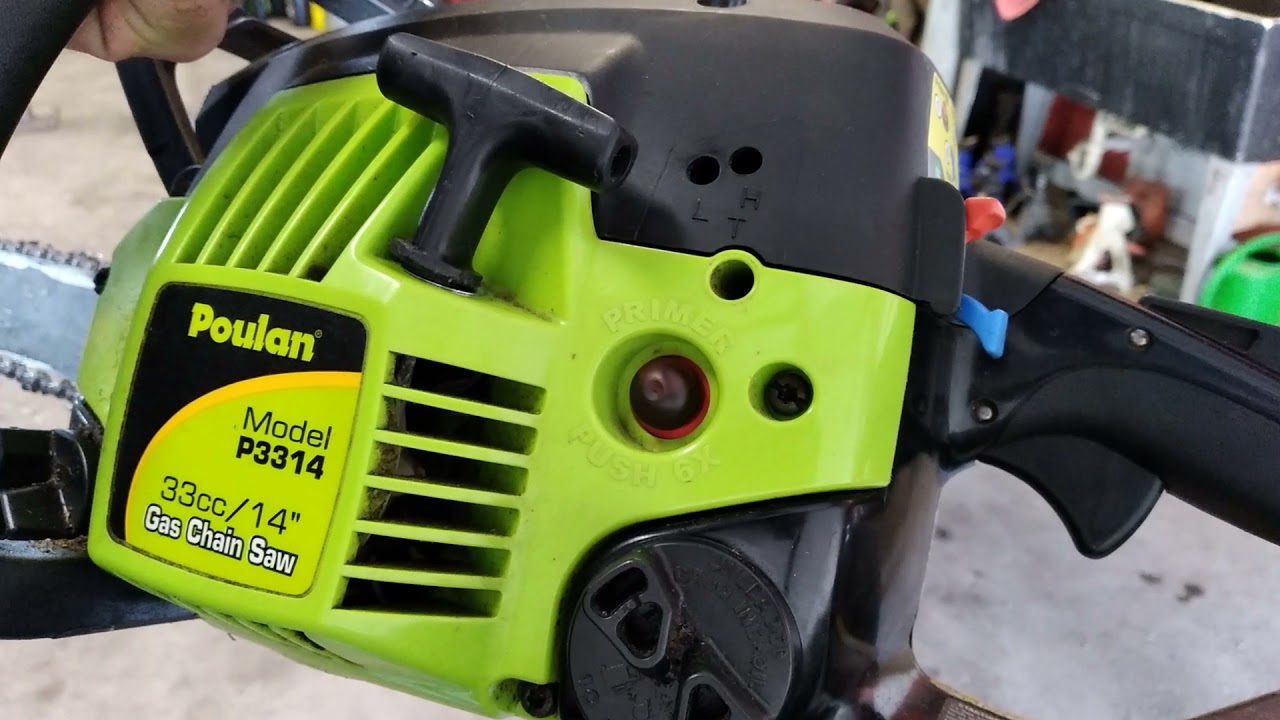 Chainsaw Runs Rough || How To Adjust Your Chainsaw