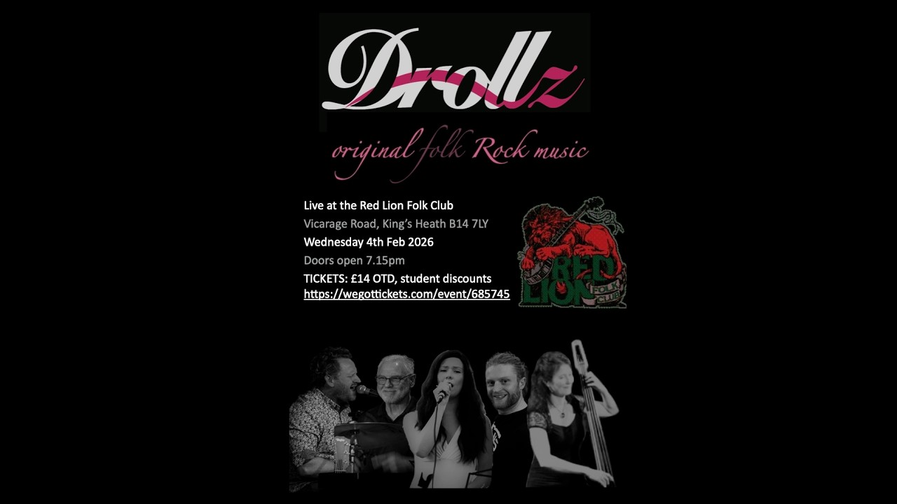 Wash Your Hands: Drollz recorded live at Red Lion Folk Club 4th Feb 2026