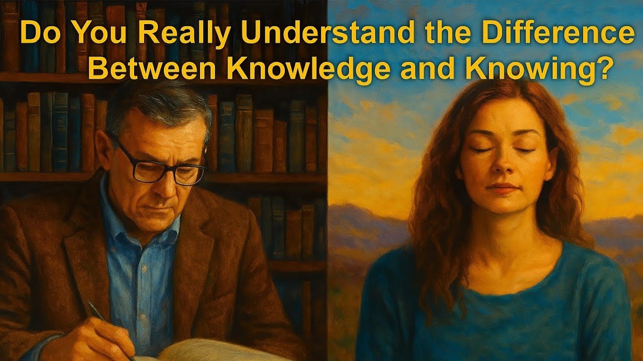 Do You Really Understand the Difference Between Knowledge and Knowing? #knowledge #knowing