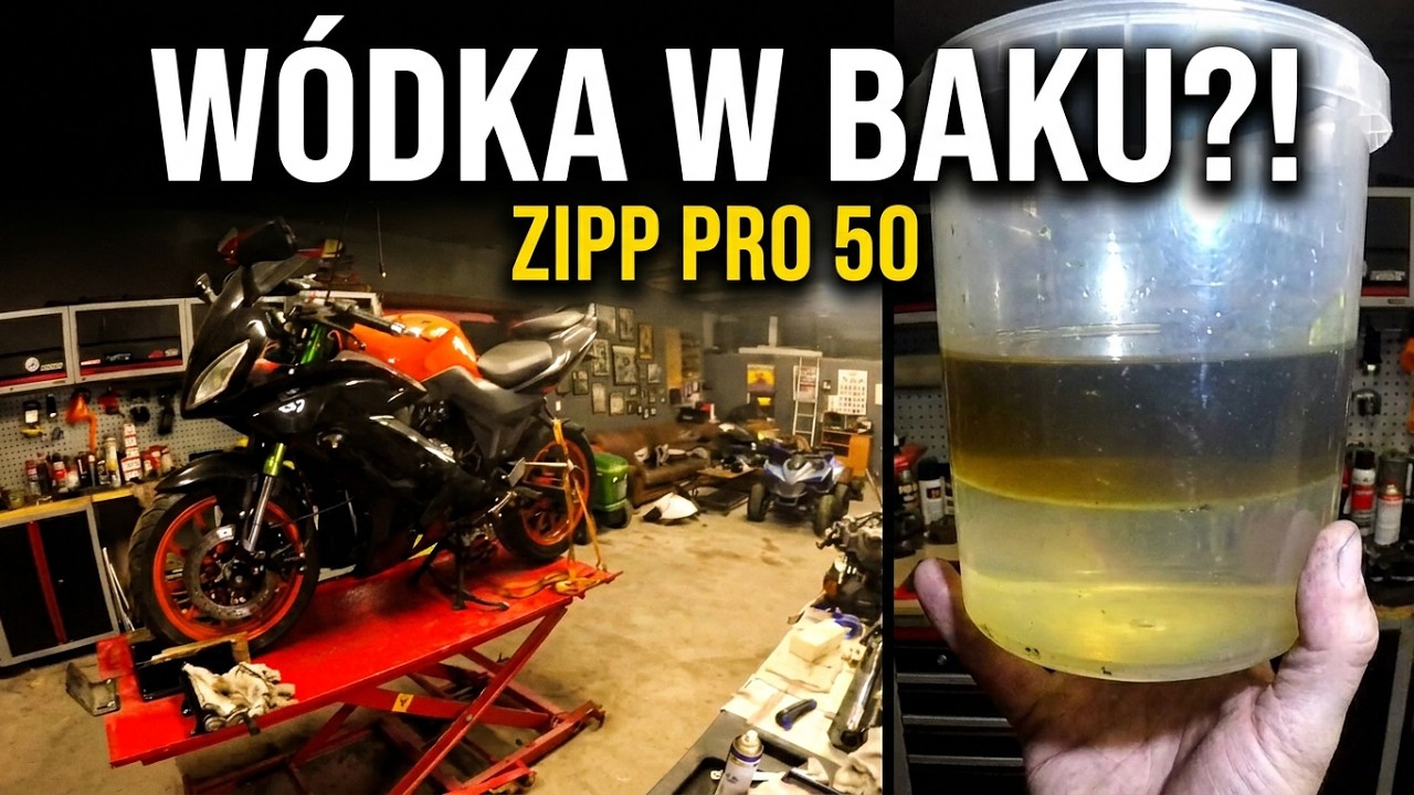 ZIPP PRO 50 po tuningu na 200 jeździł na wódkę.... perpetum mobile....zaskakujący sprzęt dla nas