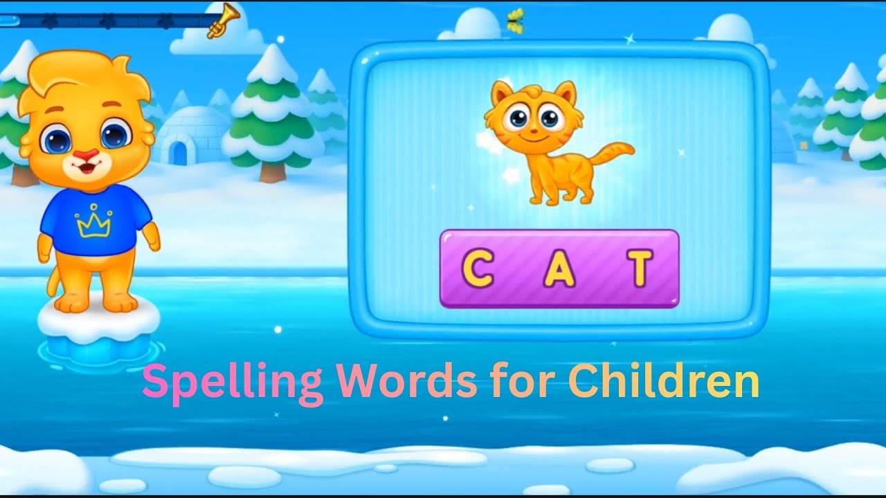 Learn English Spelling | Cat, Rat, Bat | Easy Words for Kids