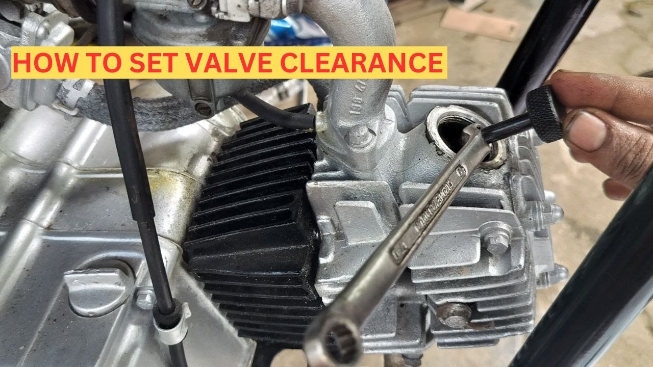 How To Adjust Valve Clearance on HERO HONDA Passion Plus | Tappet Sound Problem Solution